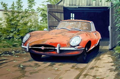 The Art Of The Speed Meeting One Of Britain S Best Car Artists Autocar
