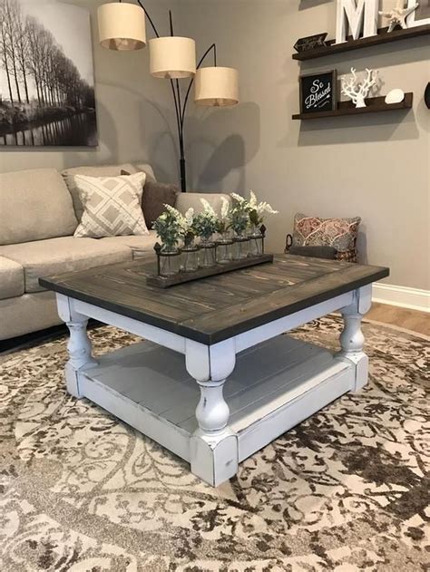 30 Rustic Farmhouse Table Ideas To Use In The Decor Coffee Table