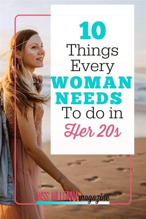 10 Things Every Women Needs To Do In Her 20s Ultimate Guide