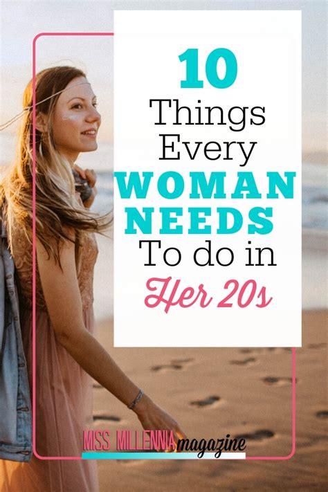 10 things every women needs to do in her 20s ultimate guide