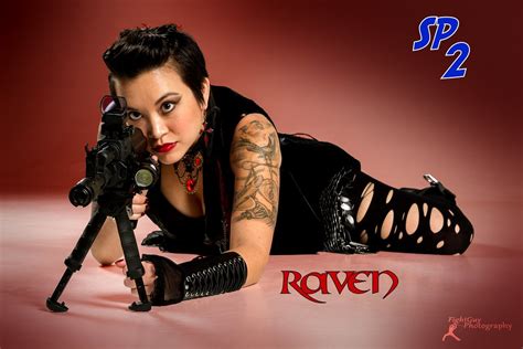 SP Raven Michele Gagnon As Raven FightGuy Photography Flickr