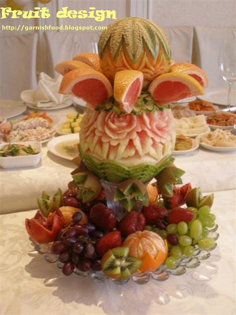 Garnishfoodblog Fruit Carving Arrangements And Food Garnishes Fruit