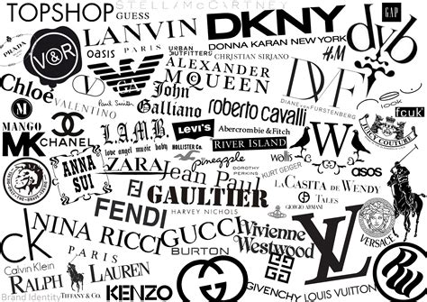 The 10 Most Valuable Fashion Brands Of 2014 Logos De Moda Diseño De
