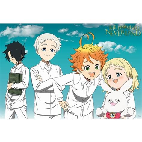 The Promised Neverland Poster Trio 915x61 Cdiscount Maison