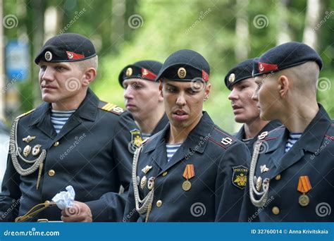 Russian Marines In Uniform Editorial Image 32759806