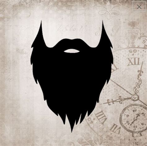 Beard Svg Face Hair Dad Father Download Graphics T Shirt Or Etsy