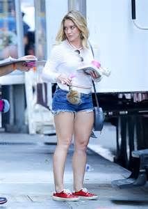 Hilary Duff In Jeans Shorts On Younger Set 01 Gotceleb