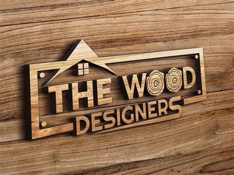 The Wood Designer Logo Design by Noman Ahmed on Dribbble