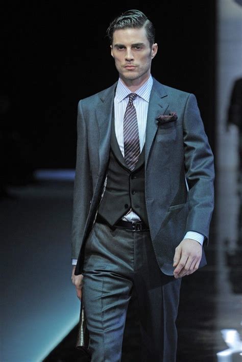 Detailed information, maps, directions and reviews. Giorgio Armani Men's RTW Fall 2013 | Armani suits, Italian ...