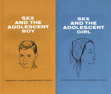 Sex Education Booklets Teenagers And Youth Te Ara Encyclopedia Of