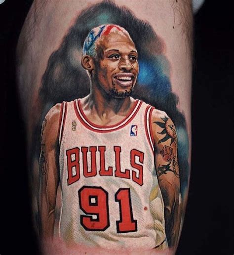 You Have To Check Out These Insanely Realistic Nba Tattoos Dennis