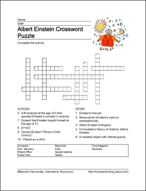 Learn About Albert Einstein With These Free Printables Albert