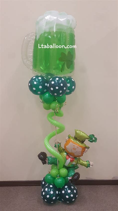 Though originally a catholic holy day, today, people celebrate march 17 with parades, wearing of the green, and drinking beer. Pin by Lighter Than Air Balloons on St Pattys Day ...
