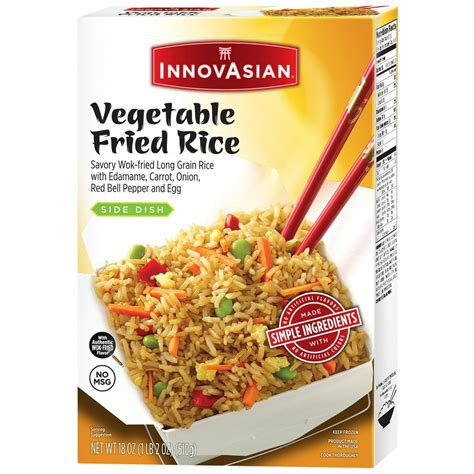Innovasian Vegetable Fried Rice Frozen Asian Side Dish 18 Oz Walmart