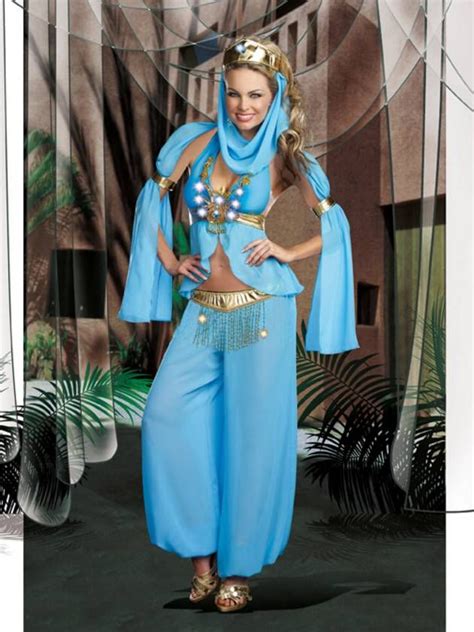 Blue Genie Costume Genie Or Harem Girl Costume Costumes For Women