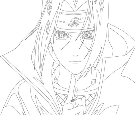 Desenhos Para Colorir Do Itachi