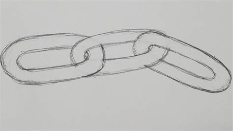 How To Draw A Chain Easy Fun Art By Ro