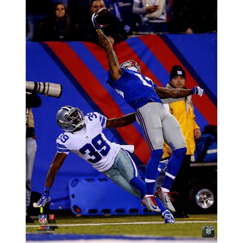 Odell Beckham Jr One Handed Catch Vertical 16x20 Photo Pf Aarm177