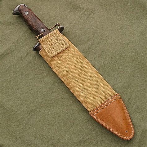 Large American Army Knife From 1918 Bolo Machete Ws403245 Global