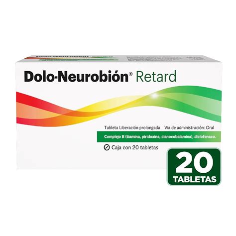 Dolo Neurobion Retard 100100 Tab 20 Farmacia Soriana