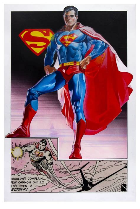 Superman Original Poster Painting