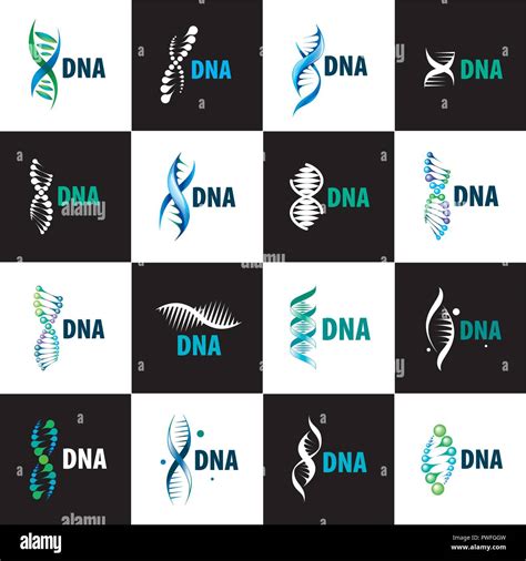Sign In The Shape Of A Spiral Dna Vector Illustration Stock Vector