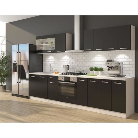 Liste des fournisseurs de meubles pas chers en europe. ULTRA Cuisine complete avec meuble four et plan de travail ...