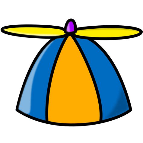 Onlinelabels Clip Art Propeller Hat