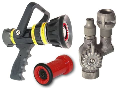 What Are The 5 Different Fire Hose Nozzles