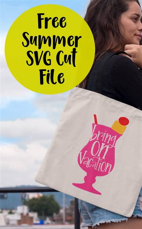 Download Free Bring on Vacation SVG Cut File for Silhouette Cameo ...