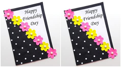 Easy And Beautiful Card For Friendship Day How To Make Friendship Day
