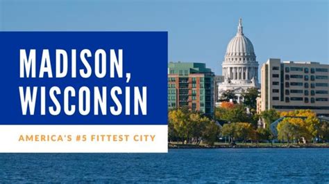 Madison Wi Americas 5th Fittest City With A Population Of 255214