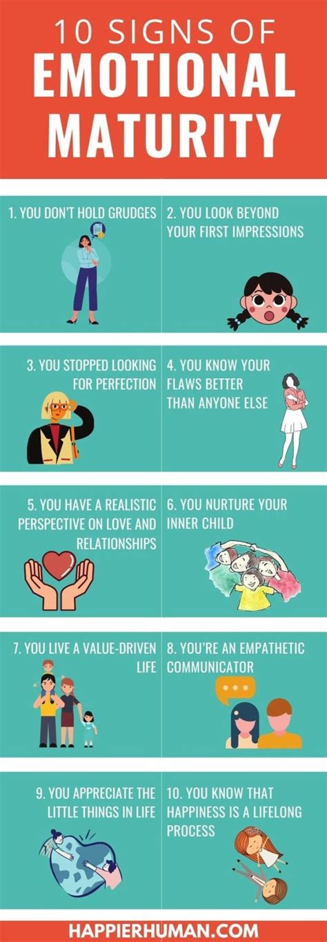 10 Signes Et Exemples De Maturité émotionnelle Romantikes