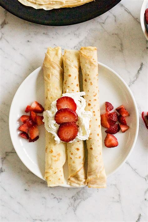 Simple Crepes Recipe Make And Takes