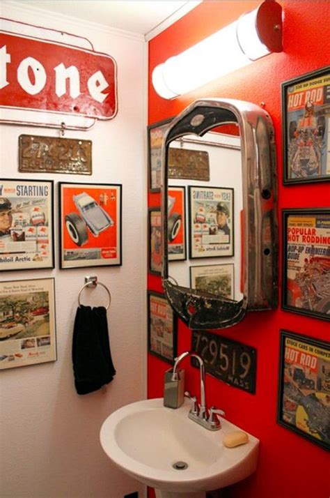 Garage Themed Bathroom Ideas Rolf Fryer