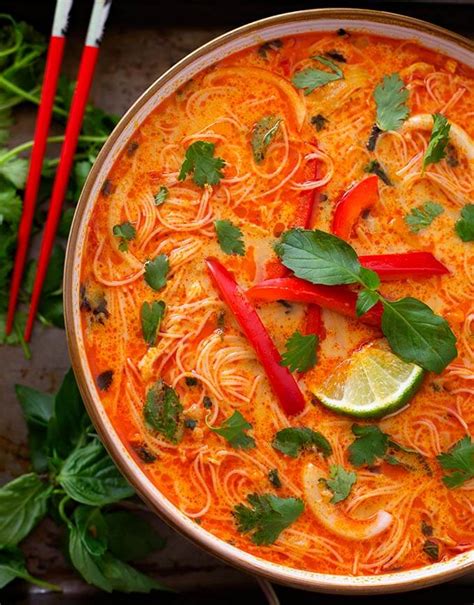 Instant Pot Coconut Red Curry Noodle Soup Simply Happy
