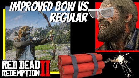 Improved Bow Vs Regular Bow Red Dead Online Youtube