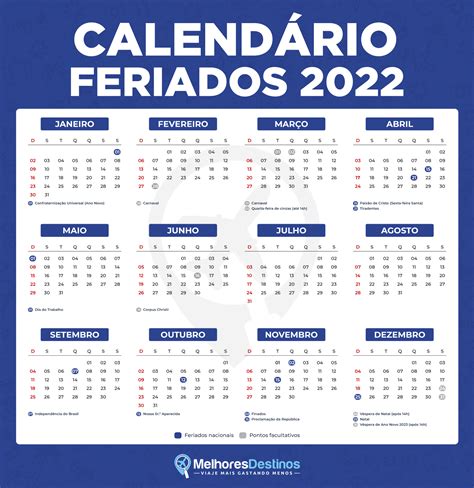 Profecía Edición Deudor Calendário 2022 Com Feriados Nacionais Privación Inclinado Censo Nacional