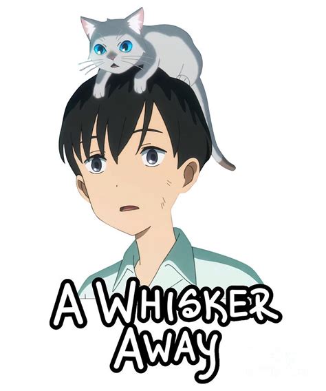 A Whisker Away Kento Hinode Mask Seller Retro Art Anime Drawing By