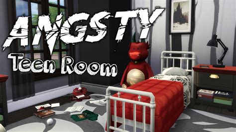 Angsty Teen Room Sims 4 Speed Room Build Parenthood Game Pack Youtube