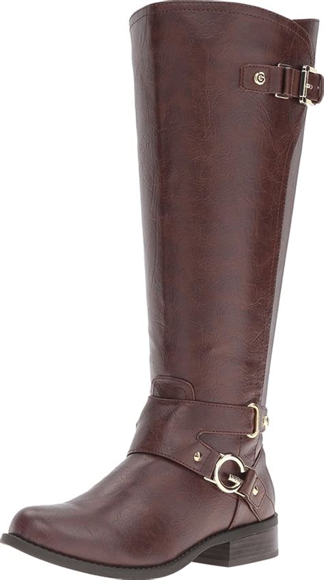 G By Guess Womens Hurdle Wide Calf Boots