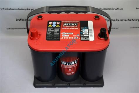 Optima Batteries Red Top Rts37 12v 44ah 730a Agm Rts 37 8202550008882