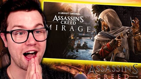 Assassin S Creed Mirage Reaction Official Announcement Trailer