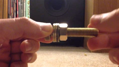 Round head sq neck / carriage bolt. Nut and bolt puzzle - YouTube