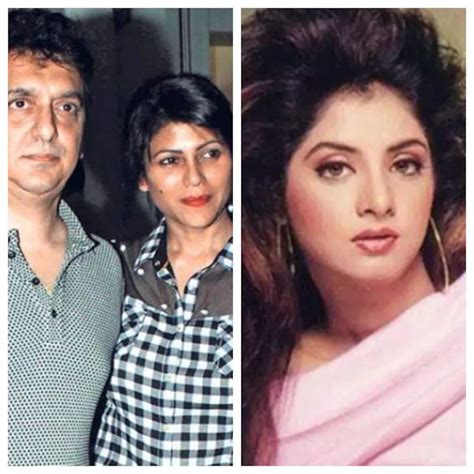 Sajid Nadiadwalas Wife Opens Up On Being Trolled For Divya Bharti Says ‘shes A Part Of My