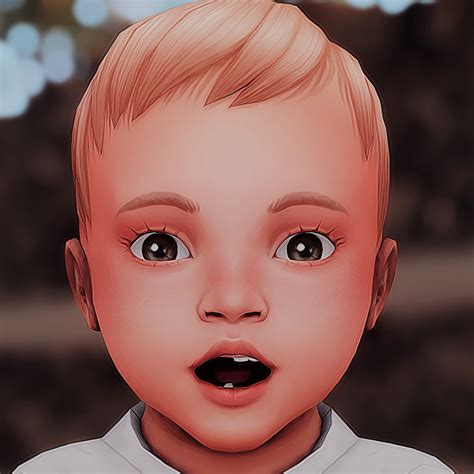 Teeny Teef Infant Teeth Set The Sims 4 Create A Sim Curseforge Sims 4