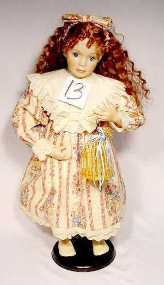 1013 Hamilton Collection Doll Amber By Laura Cobabe