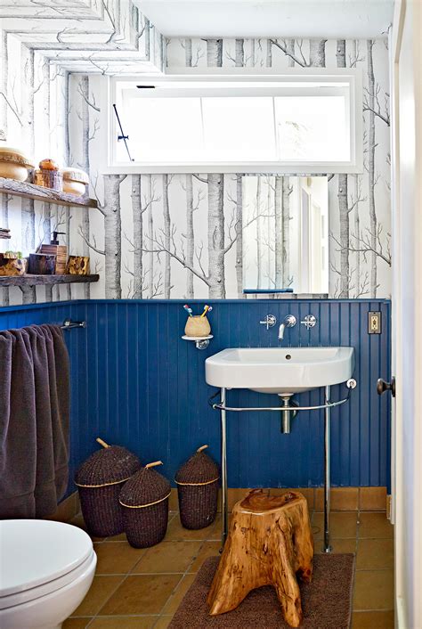 Powder rooms, half baths or a wc (basically a sink and a toilet) can be as stylish as they are functional. Powder Room Ideas | Better Homes & Gardens