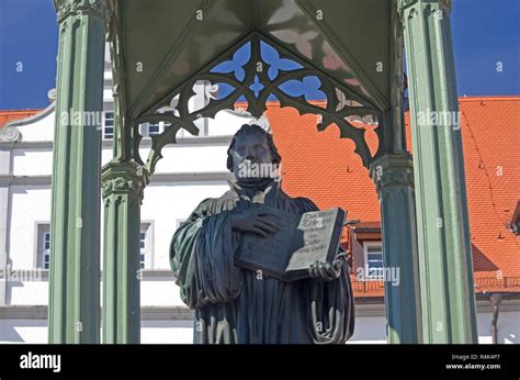 Luther Statue In Wittenberg Germany Hi Res Stock Photography And Images