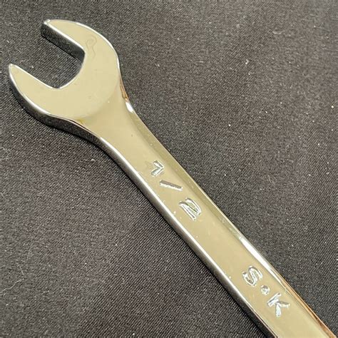 Sk Hand Tools 86416 12 X 916 Superkrome Open End Wrench Sae New Old